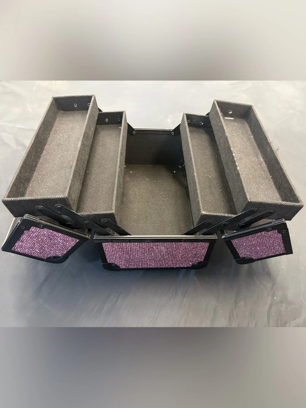 Ulta Beauty Artistry Edition Sparkling Pink Makeup Train Case